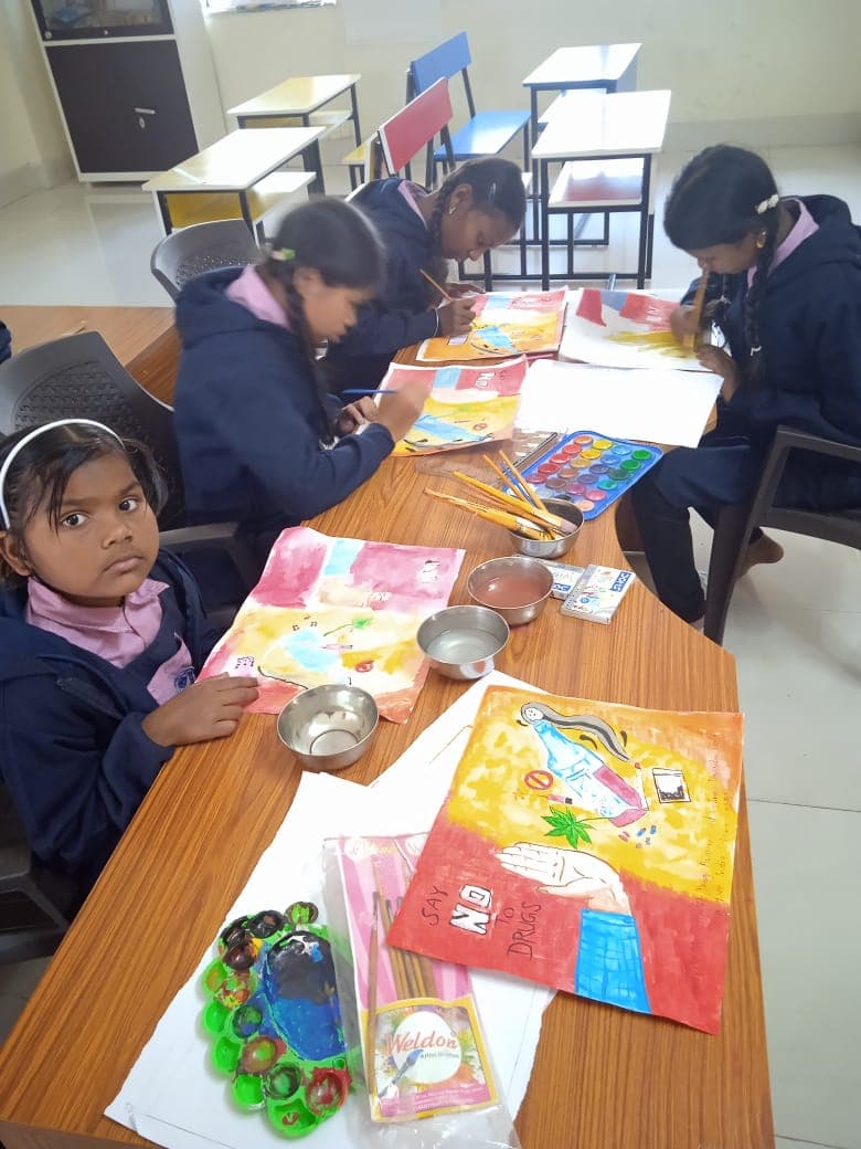 School activity at Umang Divyang School