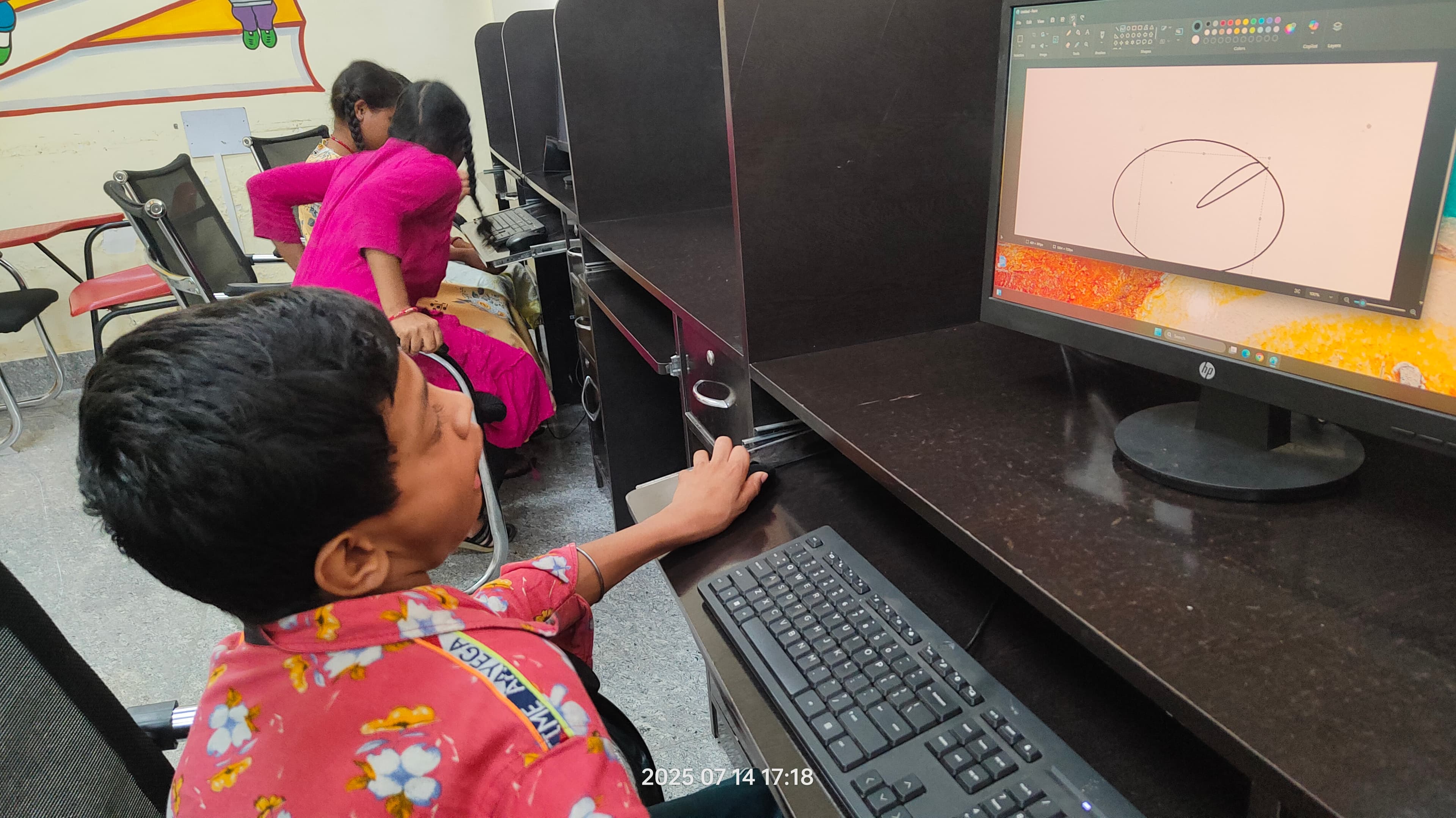 School activity at Umang Divyang School