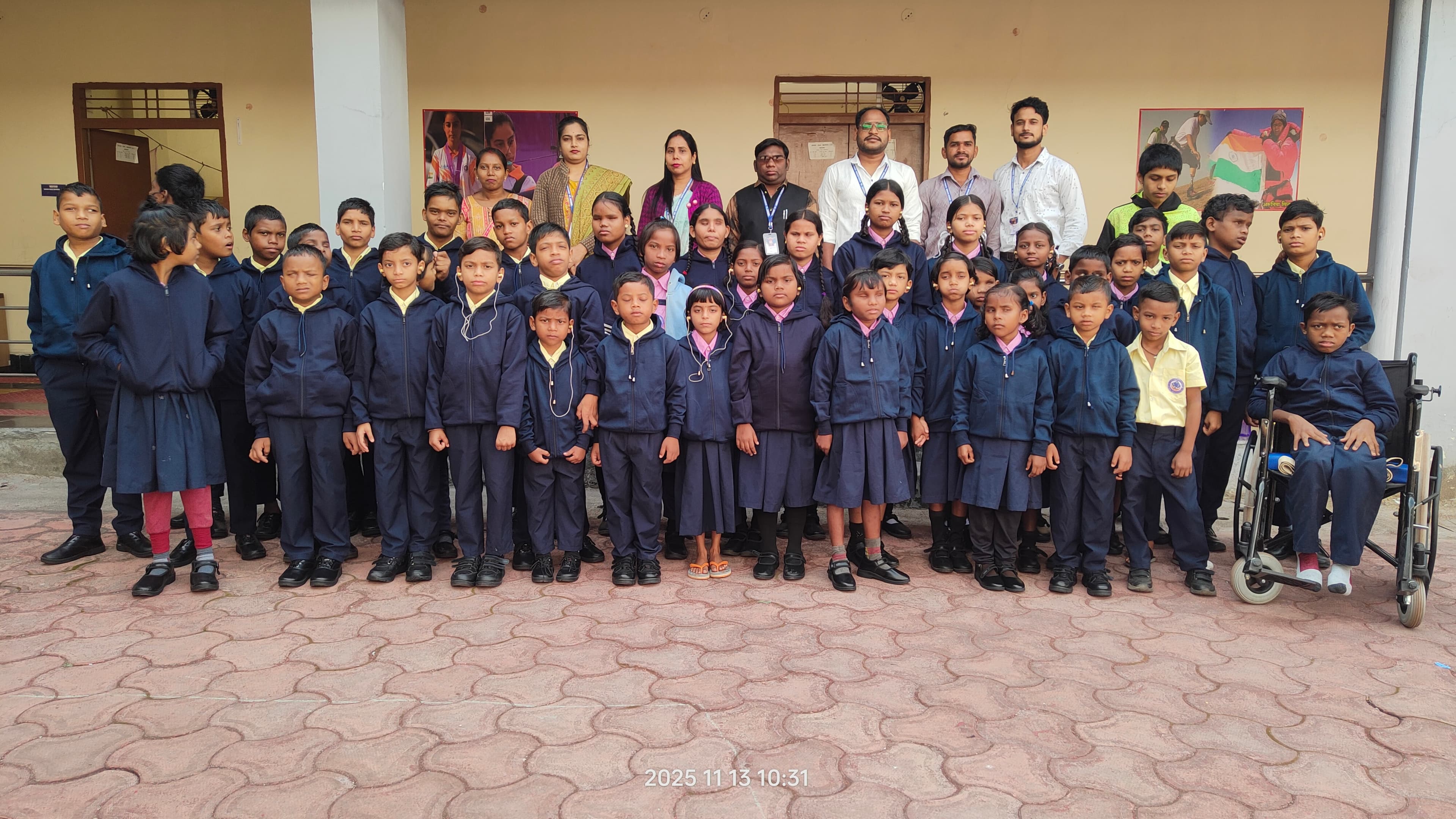 School activity at Umang Divyang School