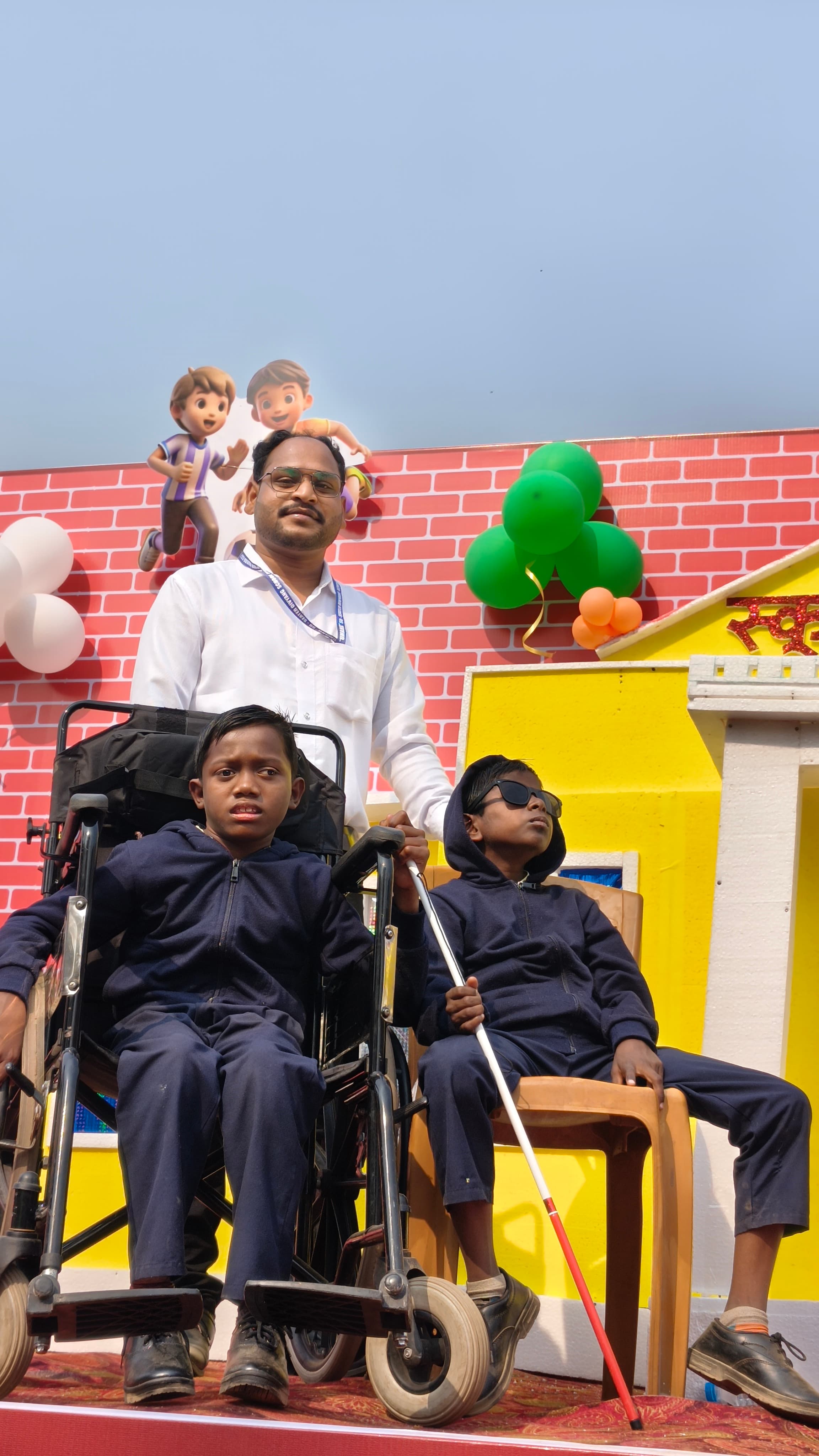 Children learning and engaging in activities at the school
