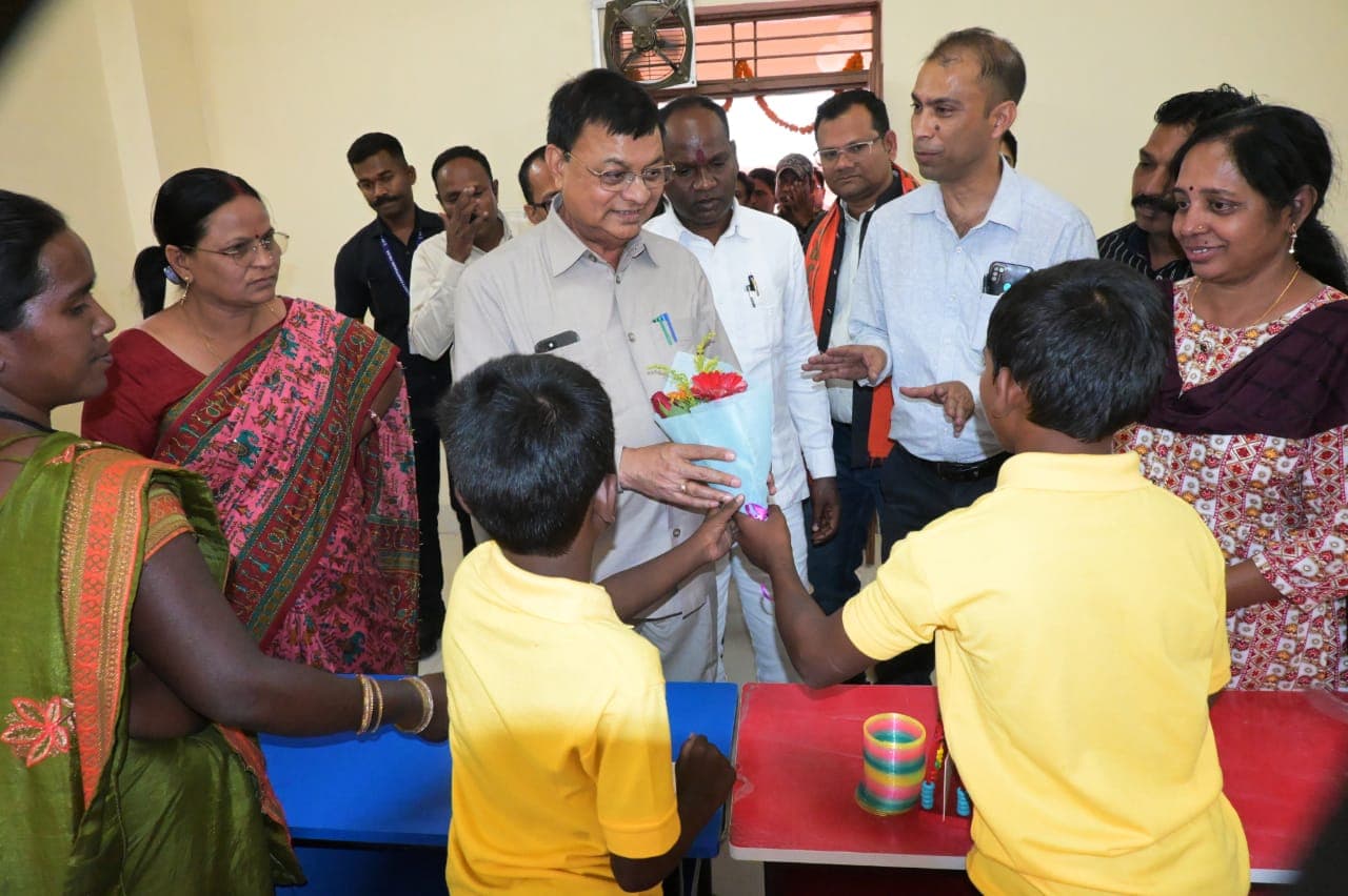 Opening ceremony at Umang Divyang School