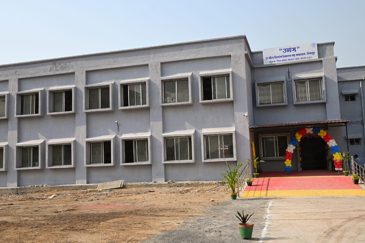 Opening ceremony at Umang Divyang School