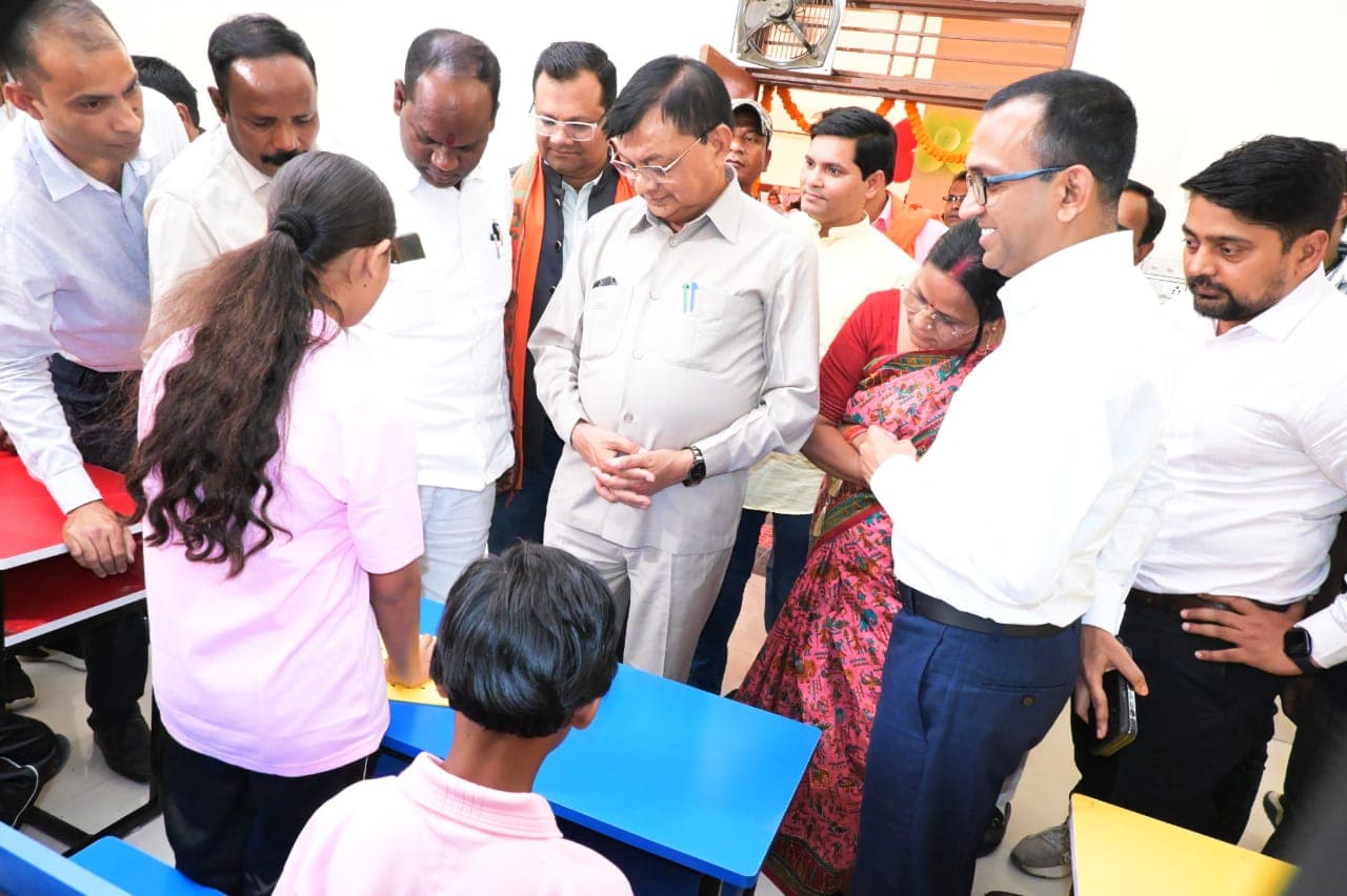 Opening ceremony at Umang Divyang School