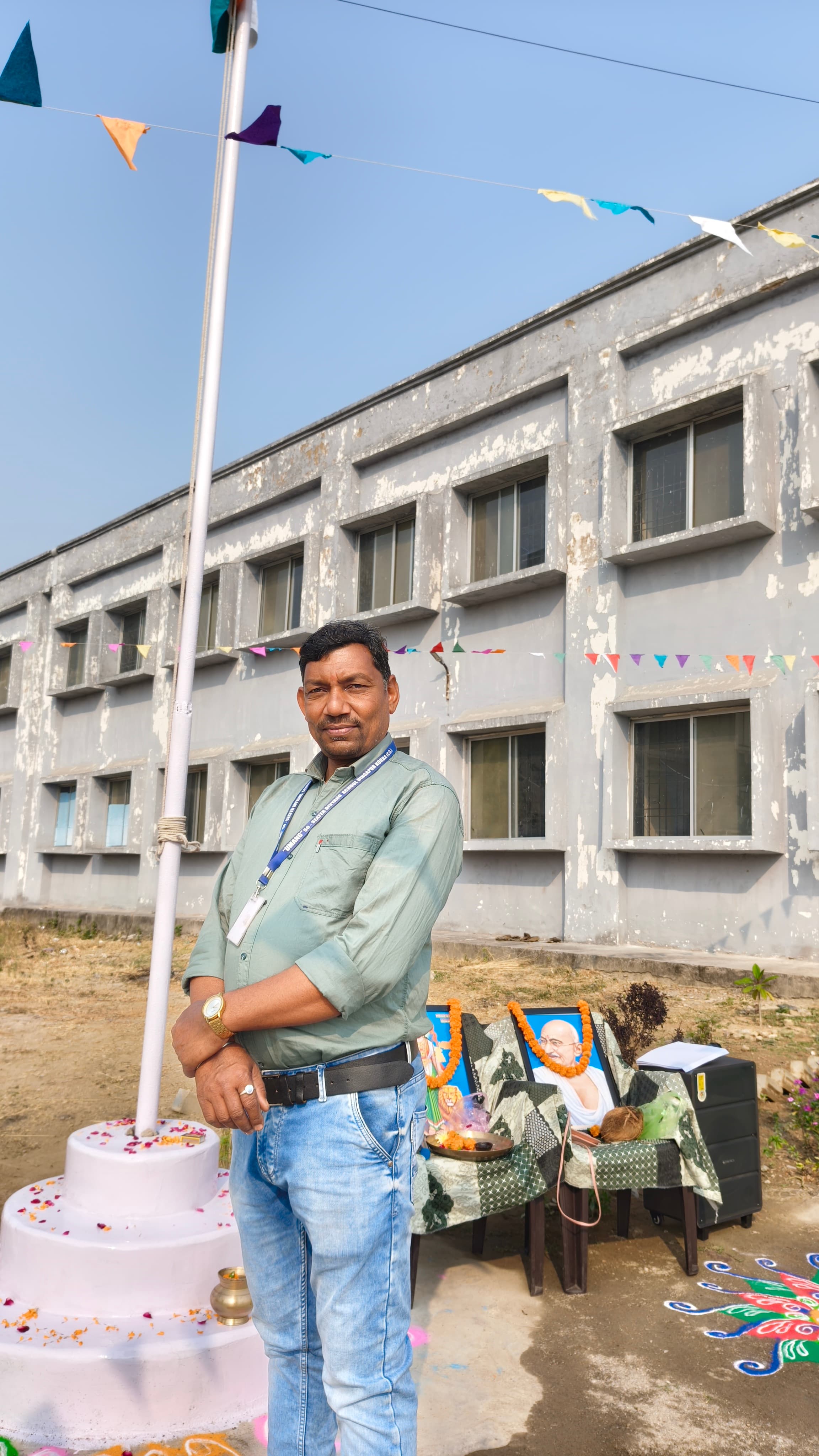 Umang Divyang School team — Shankar Rajwade - Peon