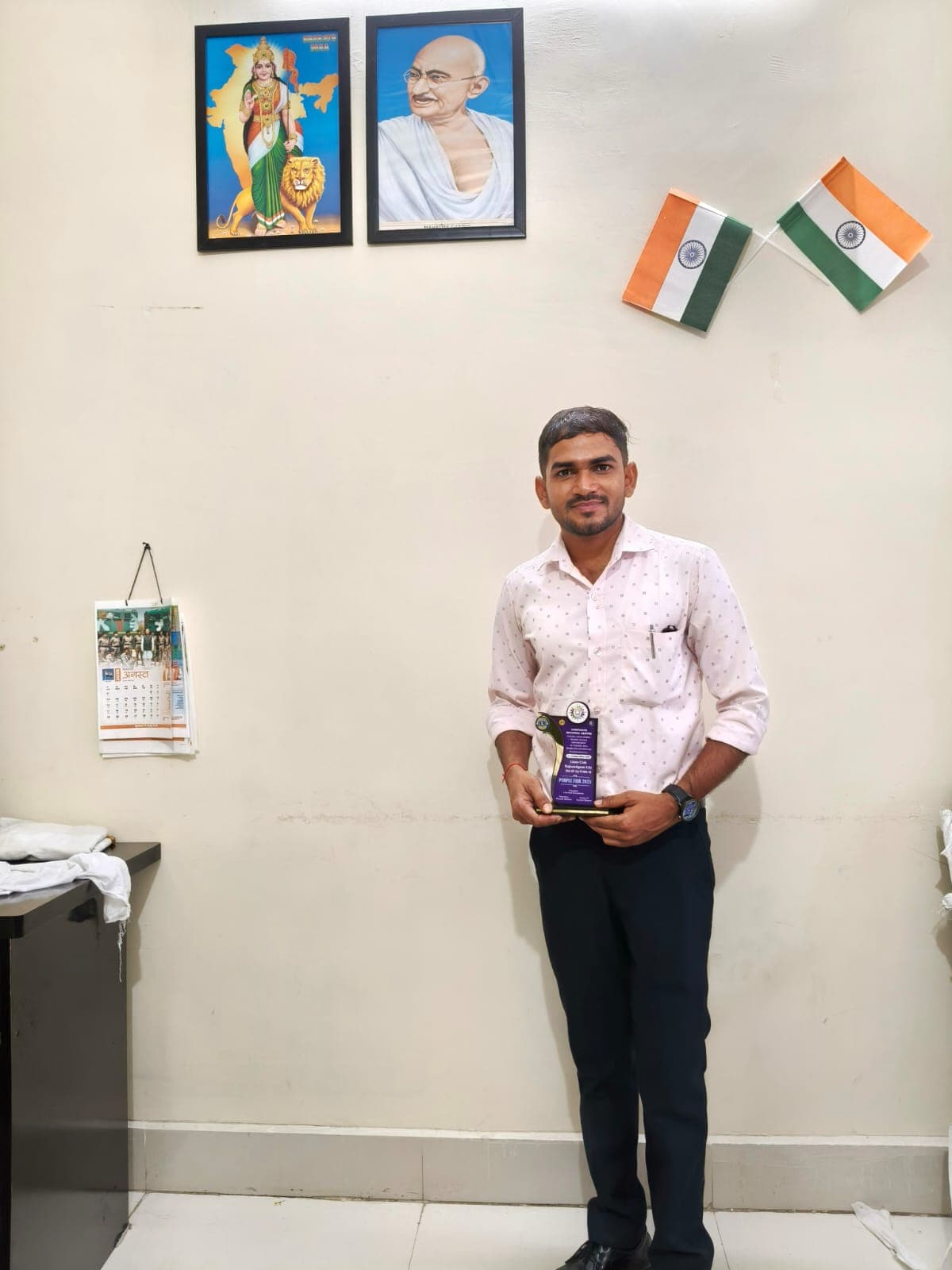 Umang Divyang School team — Vikasmani Bhargav - C.P Teacher